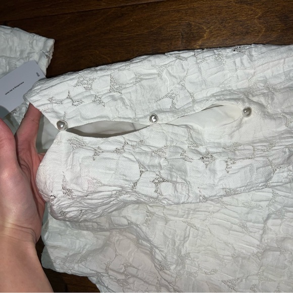 NEW! REVOLVE- Perla MIDI Dress- White- XL-NWT - Picture 4 of 5